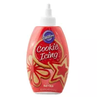 Glaseado para Galletas Color Rojo, 9 Onzas. WILTON 704-0142