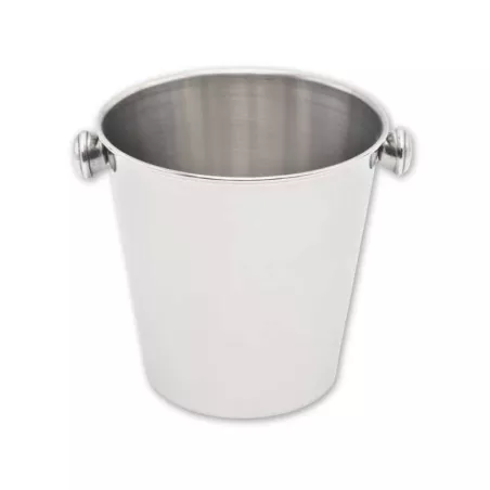 Hielera de  Acero Inoxidable Lisa de 1-1/2 Quartos KING METAL IB26