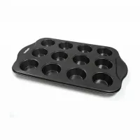 Molde Antiadherente para Mini Muffins con 12 Cavidades de 13 x 8 Pulgadas NORPRO 3997