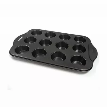 Molde Antiadherente para Mini Muffins con 12 Cavidades de 13 x 8 Pulgadas NORPRO 3997