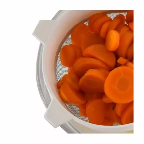 Colador Plastico con Malla de Acero Inoxidable de 7 Pulgadas de Diametro NORPRO 2137