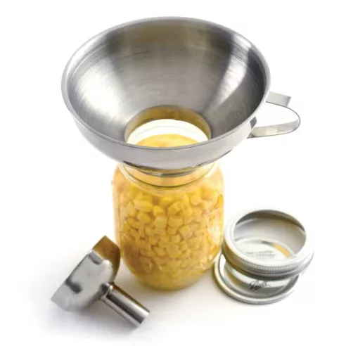 Embudo de Acero Inoxidable de Boquilla Ancha y Boquilla Fina NORPRO 255