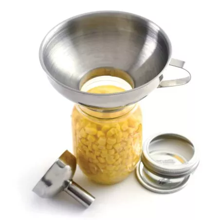 Embudo de Acero Inoxidable de Boquilla Ancha y Boquilla Fina NORPRO 255