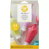 Mangas Pasteleras Desechables de 30 Centimetros, 24 Unidades. WILTON 2104-1358