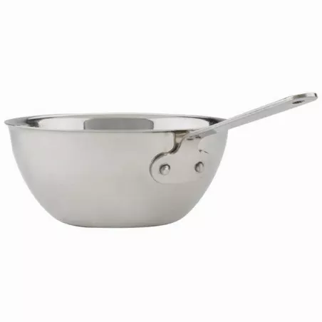 Wok Mini de Acero Inoxidable de 10 Centimetros KING METAL WOK10