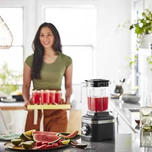 Licuadora de 3 Velocidades para 48 Onzas Negro Mate KITCHEN AID KSB1325BM