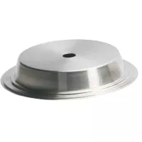 Tapa Redonda de Acero Inoxidable para Plato de 25 Centimetros KING METAL PLC10