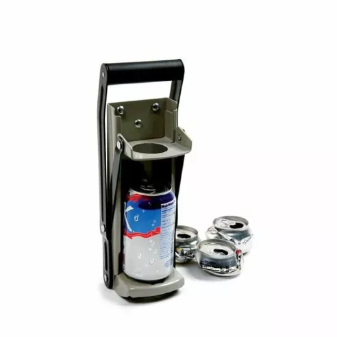 Compactador Manual Metalico de Latas Plasticas o de Aluminio NORPRO 1305