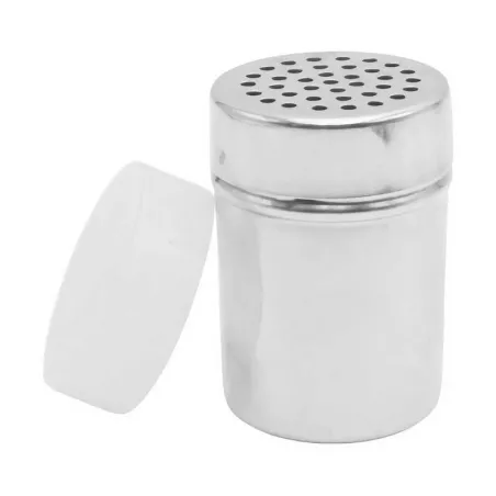 Salero Pimentero con Tapa de Hoyos Grueso de 8 Onzas KING METAL DRG86C