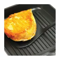 Espatula Volteable Solida para Panqueques y Omelet, 13 Pulgadas, Color Negro. NORPRO 1718 2