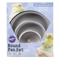 Molde Mini Pan Redondos, 3 Piezas WILTON 2105-0472