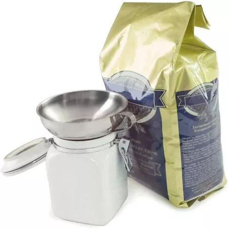 Embudo de Acero Inoxidable de Boca Ancha NORPRO 248