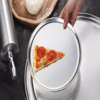 Molde para Pizza Coupe de 35 Centimetros KING METAL PTC14 2