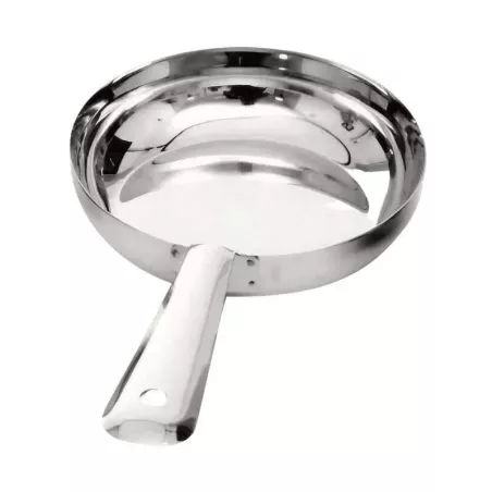 Sarten Mini de Acero Inoxidable Laton de 12.5 Centimetros KING METAL FPM125B