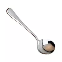 Cuchara Redonda para Servir Solida de 10-1/4 Pulgadas KING METAL KTBU2