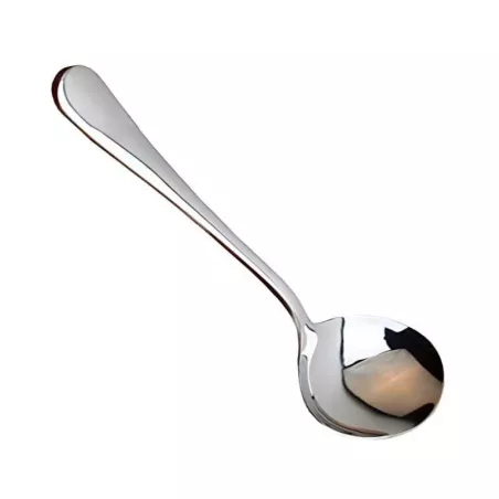 Cuchara Redonda para Servir Solida de 10-1/4 Pulgadas KING METAL KTBU2