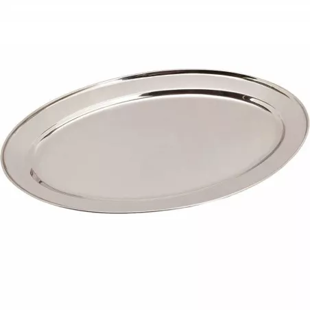 Platon Ovalado de Acero Inoxidable de 26 Pulgadas KING METAL OP65