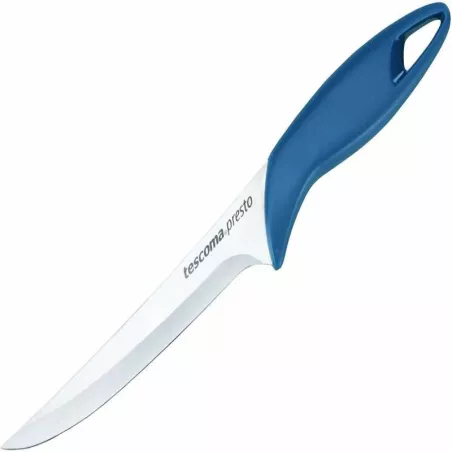 Cuchillo para Deshuesar Presto 18 Centimetros Puno Azul TESCOMA 863025