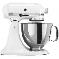 Batidora Artisan K150 de 5 Quartos Color Blanco KITCHEN AID KSM150PSWH 2