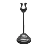 Porta Numero de  Arpa de Color Negro de 8 Pulgadas KING METAL MCHH2PBLK