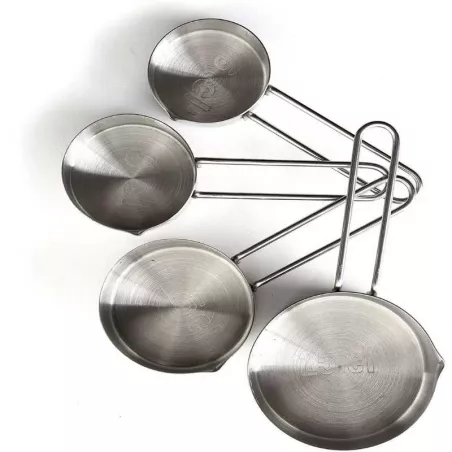 Set de Tazas Medidoras de Acero Inoxidable NORPRO 3055