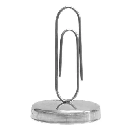 Porta Numero con Clip de Acero Inoxidable de 8 Centimetros KING METAL MCHP03