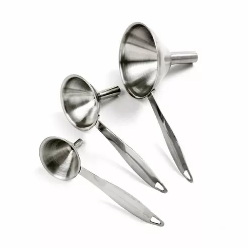 Set de Embudos de Acero Inoxidable / 3 Unidades NORPRO 2175