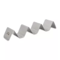 Rack Mini para Taco de 3 Divisiones con Base en  Acero Inoxidable KING METAL MTRSB4