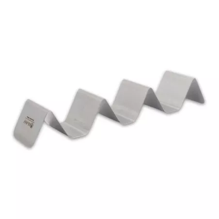 Rack Mini para Taco de 3 Divisiones con Base en  Acero Inoxidable KING METAL MTRSB4