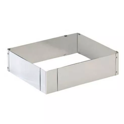 Aro Rectangular para Queque de 7 x 5 x 4 Centimetros KING METAL CRRT1