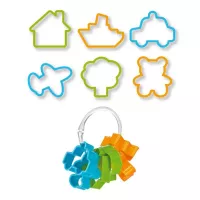 Cortador con Disenos para Nino, Set de 6 Unidades TESCOMA 630921