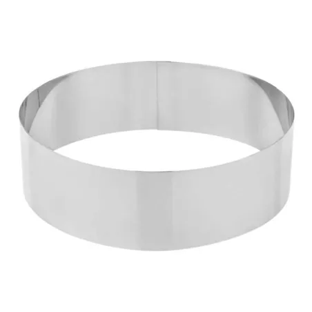 Aro Redondo de Acero Inoxidable de 8 x 4.5 Centimetros KING METAL CRR8