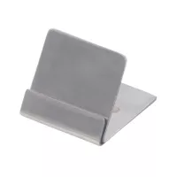 Porta Numero Inclinado de  Acero Inoxidable de 1.5 Pulgadas KING METAL MCHSQ03