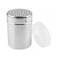 Salero Pimentero con Tapa de Hoyos Finos de 1.5 Milimetros de 8 Onzas KING METAL DRG86F