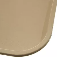 Azafate de Polipropileno de 14 x 18 Pulgadas, Color Beige  CARLISLE CT141806 2