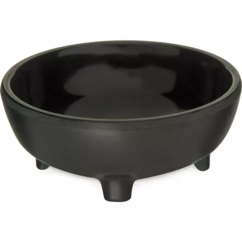 Molcajete de Melamina de 3 Onzas, Color Negro CARLISLE 087303