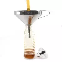 Embudo de Acero Inoxidable con Colador NORPRO 245 2