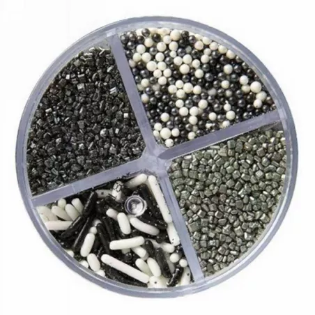 Confite Surtido Plateado, 3.8 Onzas WILTON 710-5339