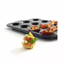 Molde Antiadherente para Mini Muffins con 12 Cavidades de 13 x 8 Pulgadas NORPRO 3997 2