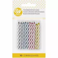 Candelas Magicas Multicolor, 10 Unidades. WILTON 2811-220