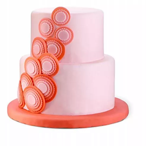 Cortador Doble Ovalado Especial para Fondant, Set de 6 Unidades WILTON 417-2583