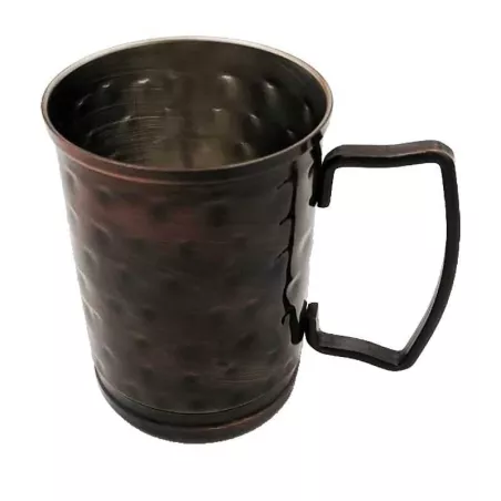 Jarra Moscow Mule Martillada de Color Cobre Antiguo de 12 Onzas KING METAL MMSHAC35