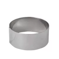 Aro Redondo de Acero Inoxidable de 6 x 4-1/2 Centimetros KING METAL CRR7