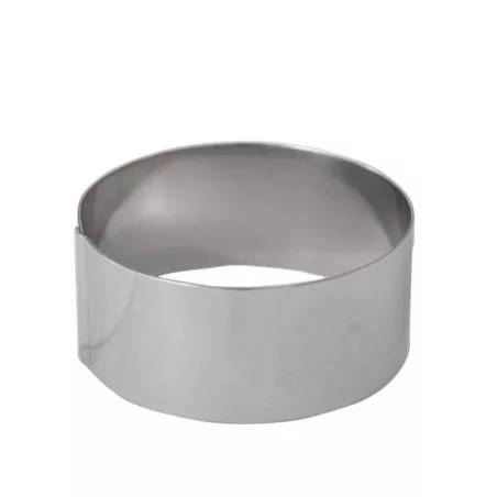 Aro Redondo de Acero Inoxidable de 6 x 4-1/2 Centimetros KING METAL CRR7
