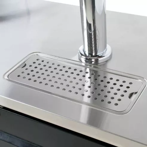 Dispensador de Cerveza de 2 Torres con 1 Llave de 72 Pulgadas U-STAR UDD-24-72-HC