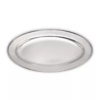 Platon Ovalado de  Acero Inoxidable de 16 Pulgadas KING METAL OP40 2