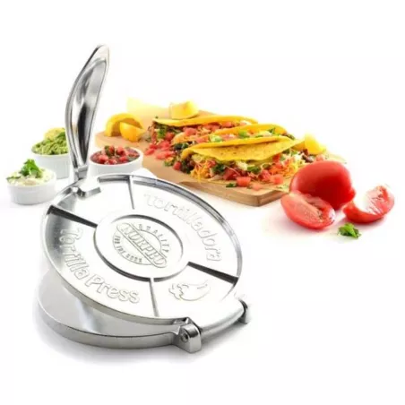 Prensa de Aluminio para Hacer Tortillas de 8 Pulgadas NORPRO 1068