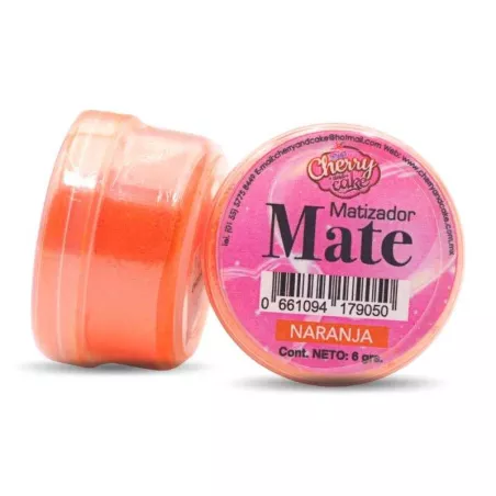 Matizador Mate Naranja CHERRY AND CAKE MATMAT17