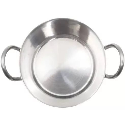 Caserola Mini Charlotte de Acero Inoxidable con Asas de 4 X 3 Pulgadas KING METAL CHM10