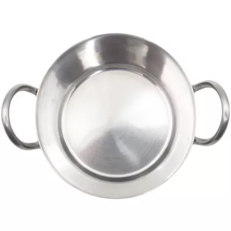 Caserola Mini Charlotte de Acero Inoxidable con Asas de 4 X 3 Pulgadas KING METAL CHM10